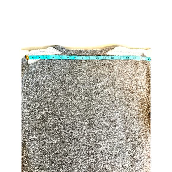 Lou & Gray Woman’s Gray Long Sleeve Crew Neck Sweater Sz Large Career Casual - Picture 7 of 15